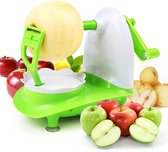 Akker Appelsnijder - Snelle Appelschiller - Appelschilmachine -  Appelschilapparaat - Zuignap - Automatisch - Dunschiller - Groen - Stabiel