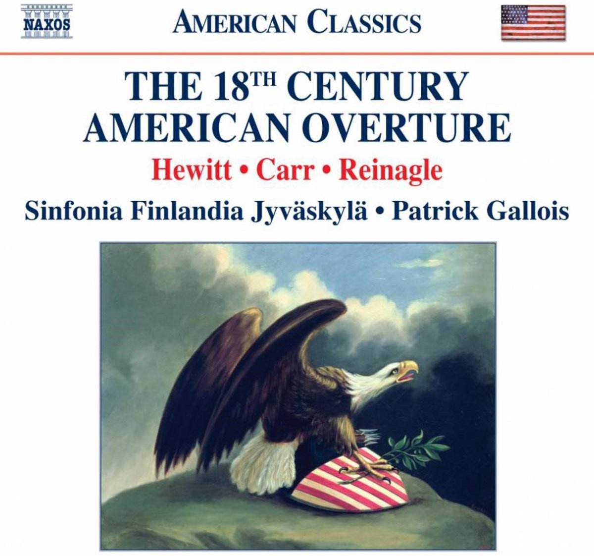 Sinfonia Finlandia Jyväskylä, Patrick Gallois - The 18th Century American Overture (CD)