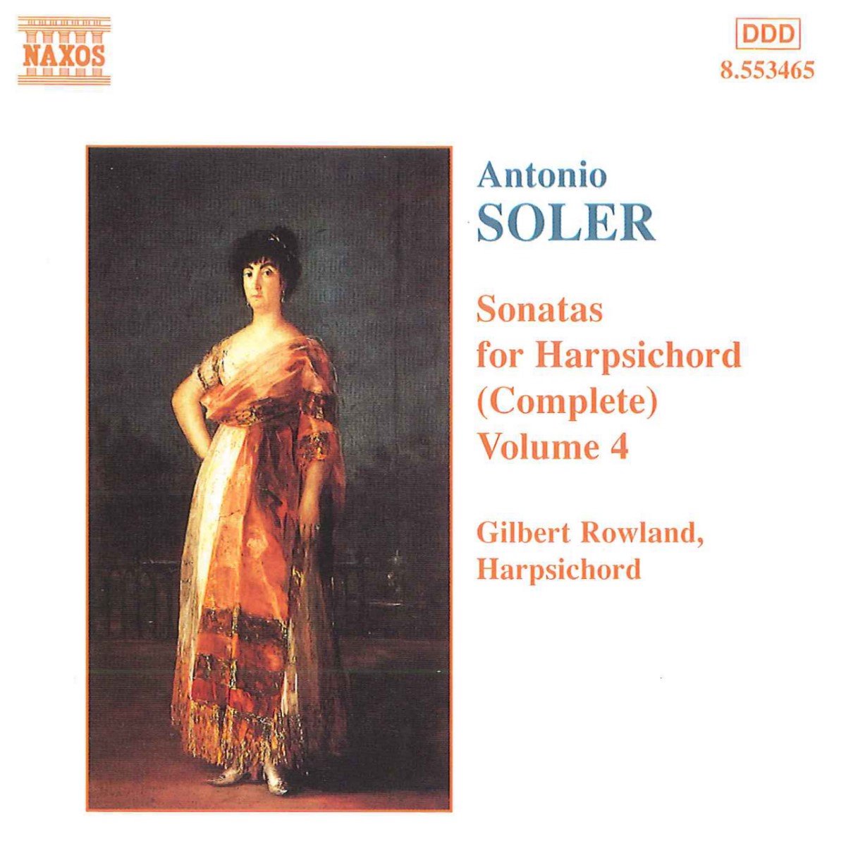 Gilbert Rowland - Soler: Harpsichord Sonatas 4 (CD)