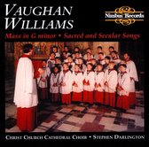 Oxfo Christ Church Cathedral Choir - Vaughan Williams : Mass In G Minor (CD)