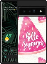 Pixel 6 Pro Hardcase hoesje Summer Melon - Designed by Cazy