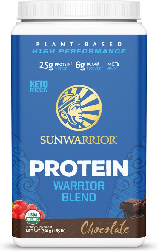 Sunwarrior Warrior blend Chocolade - 750 gram