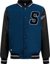 WE Fashion Jongens bomberjacket met badge