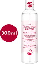 EIS, Deluxe Aqua glijmiddel, langdurige werking op waterbasis, kersen, 300 ml
