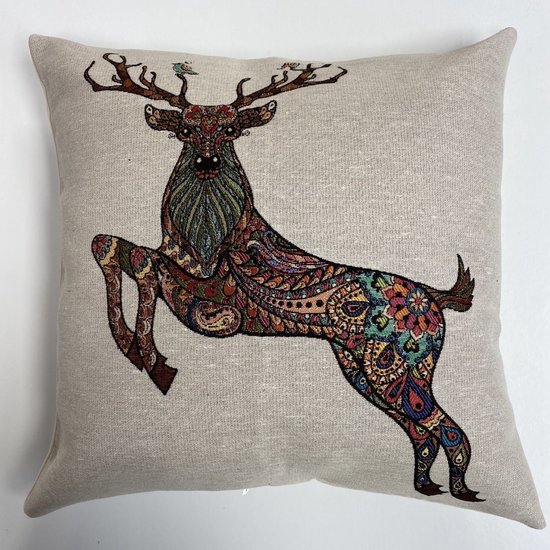 Coussin koho Picasso Animal Power 45x45 - Moderne - Salon - Salon - Chambre - Salle à manger - Sierkussen - Housse de coussin - Motif Chat