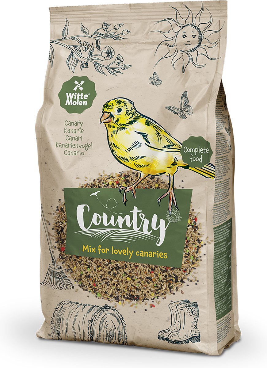 Witte molen country kanarie 2,5kg