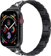 Apple Watch Stalen bandje 42-44-45mm - Zwart
