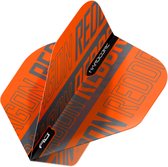 Red Dragon Hardcore XT Orange & Black Print - Dart Flights