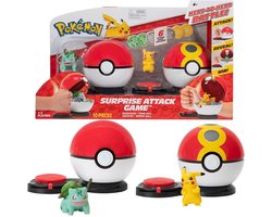 Pokemon surprise attack game bulbasaur & pikachu
