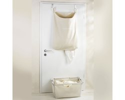 Wenko Waszak aan stompe of opdekdeur - Beige - 65 liter