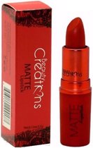 Beauty Creations - Matte - Lipstick - LS06 My Cherry - Rood - 3.5 g