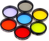 Svbony - Filterset - 1.25 Inch - 7-delige oculair - Filterset - Maanfilter - CPL- filter - Vijf kleurenfilters - Voor kleurrijk - Planetair - En - Maan - Observeren - (7PCS)