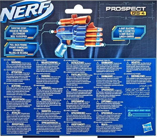 NERF Elite 2.0 Prospect QS 4 - Blaster - NERF