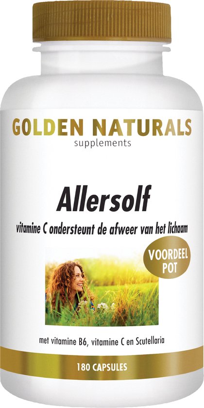 Golden Naturals Allersolf (180 capsules)