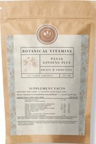 Panax Ginseng Plus - Voordeelverpakking - 270 capsules - 225 mg - Hoog gestandaardiseerd - 100% composteerbare verpakking - Botanical Vitamins