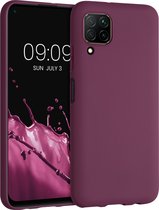 kwmobile telefoonhoesje voor Huawei P40 Lite - Hoesje voor smartphone - Back cover in bordeaux-violet