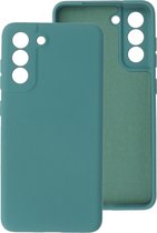 Wicked Narwal | 2.0mm Dikke Fashion Color TPU Hoesje voor Samsung Samsung Galaxy S21 FE Donker Groen