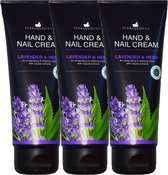 Herbamedicus - Hand & nagelcrème - Lavendel - 3 x 100 ml