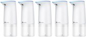TeamMe Geavanceerde Automatische Zeepdispenser - Desinfectiedispenser - Zeeppomp - Touchless Sensor - 450 ml - 5 stuks