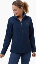 Regatta Connie Softshell Outdoorjas Blauw Dames - Maat L