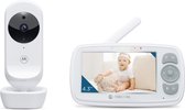 Motorola Nursery Babyfoon – met Camera – VM34 – 4.3-Inch Kleurendisplay –  Infrarood Nachtzicht – Terugspreekfunctie – Slaapliedjes