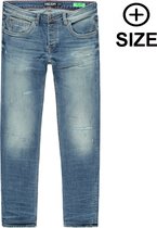 Cars Jeans - Heren Jeans - PLUS SIZE - Lengte 34 - Model Stark - Stretch - Vintage Stone