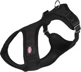 Trixie hondentuig touring comfort soft zwart (33-50X2 CM)