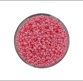9660-254 Jap. Miyukirocailles - 2,2mm - pearl pink - 12 gram