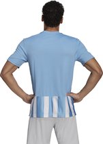 Adidas Striped 21 Shirt Korte Mouw Heren - Hemelsblauw / Wit