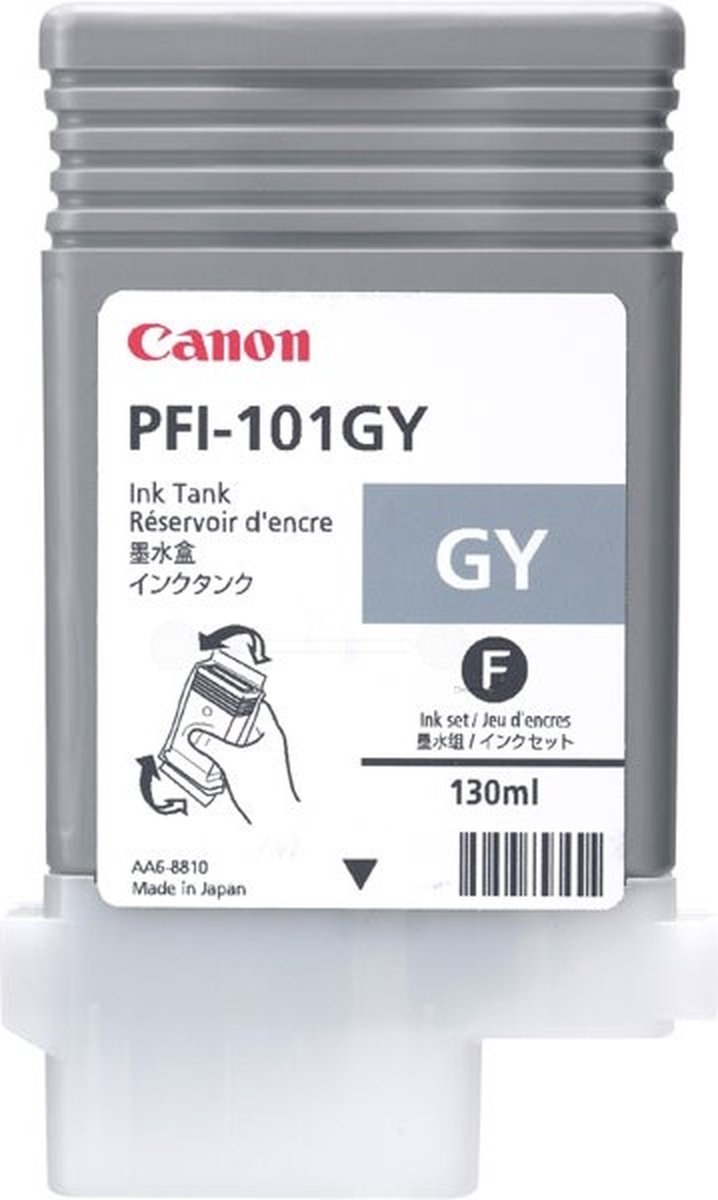 Canon PFI101 Inktcartridge - Grijs