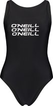 O'Neill Badpak Women Logo Black Out 38 - Black Out 78% Recycled Polyamide, 22% Elastane Medium Coverage