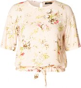 YESTA Hivi Blouse - Pale Pink/Multi Colo - maat 3(52)