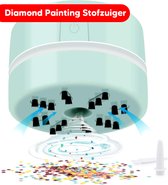 Bablue Diamond Painting Accesoires - Mini Stofzuiger - Ruim je Diamonds op in een Handomdraai - Bablue Diamond Painting Accessoires voor Opbergdoos - Diamond Painting Stofzuiger