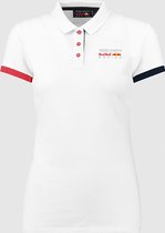 Red Bull Racing - Max Verstappen - Dames Classic Polo Wit - Maat S