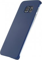 Samsung Galaxy S6 Edge Hoesje - Xccess - Metallic Serie - Hard Kunststof Backcover - Blauw - Hoesje Geschikt Voor Samsung Galaxy S6 Edge
