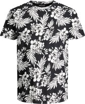 Jack & Jones T-shirt Florall Black (Maat: 6XL)