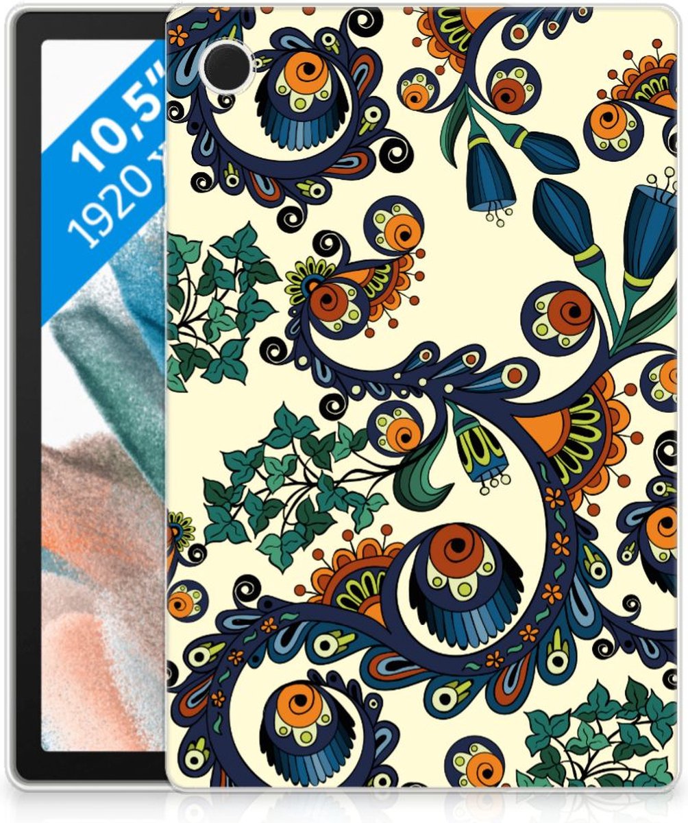 TPU Case Samsung Galaxy Tab A8 2021/2022 Barok Flower