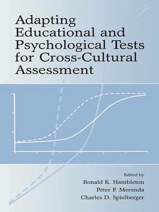 Adapting Educational and Psychological Tests for Cross-Cultu ... - cover