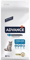 ADVANCE CAT STERILIZED TURKEY 15KG