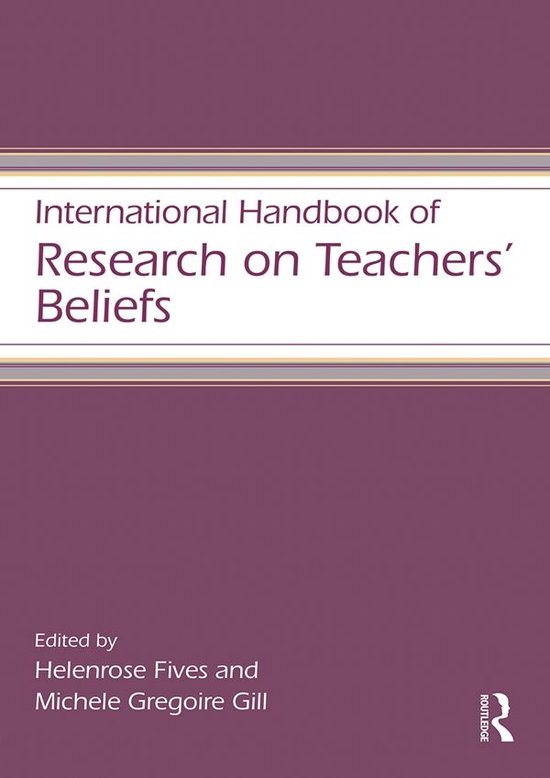 International Handbook of Research on Teacher Beliefs - cover