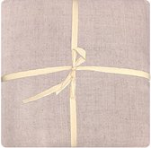 Plaid  - deken - woonaccessoire  - linnen licht paars - 170x130 cm