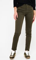 LOLALIZA Skinny broek - Khaki - Maat 44