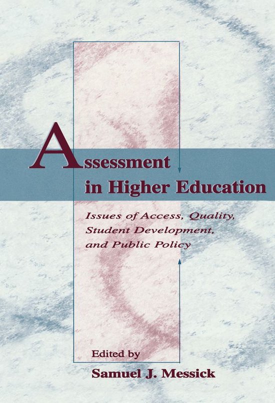 Assessment in Higher Education - cover