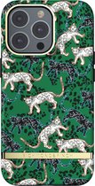 Richmond & Finch - Trendy iPhone 13 Pro Max Hoesje - green leopard