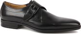 Giorgio - Serrano Nero Schoen Monk Strap Zwart - Schoenmaat 42cm - Leer Heren Gespschoenen