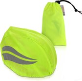 kwmobile helmhoes regenbescherming voor fietshelm - Helmbescherming voor fietshelm - Waterafstotende regenhoes unisex - Voor zichtbaarheid