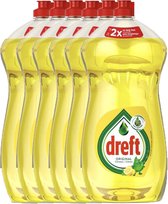 Dreft Afwasmiddel Original - Citroen - 6 X 1480 ml