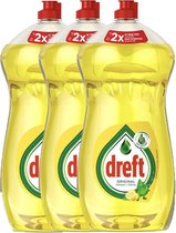 Dreft Afwasmiddel Original - Citroen - 3 X 1480 ml