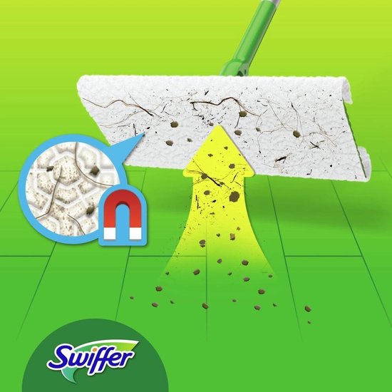 Swiffer Floor Cleaner - Lingettes humides pour sols - Geur d