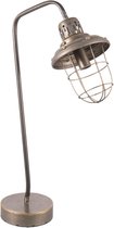 Bureaulamp 36*15*60 cm E14/max 1*40W Goudkleurig Ijzer Rond Tafellamp